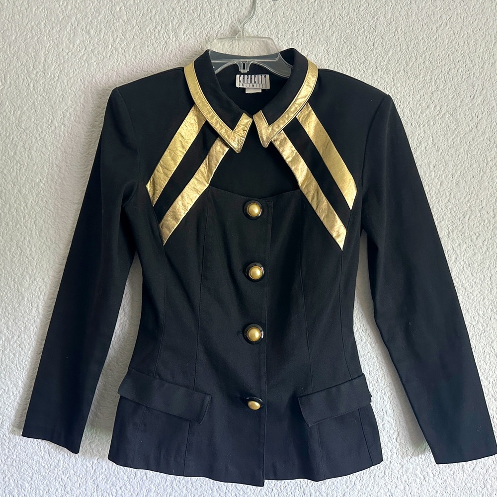 Capacity Unlimited Vintage Suit jacket & miniskirt size Medium